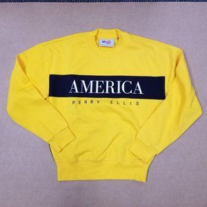 Perry Ellis America Pullover Sweater Mens Size XS